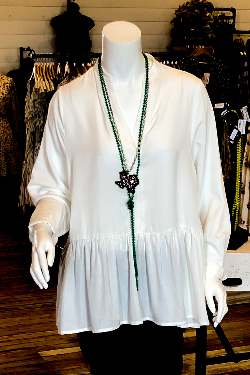 Baby Jane Babydoll in White Eyelet