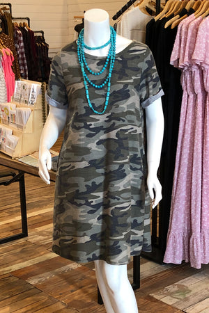 Sporty Camo Dress