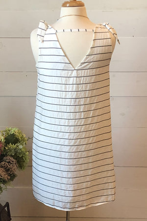 B&W Stripe Dress