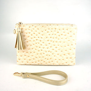 Tourist Wristlet - Winter White